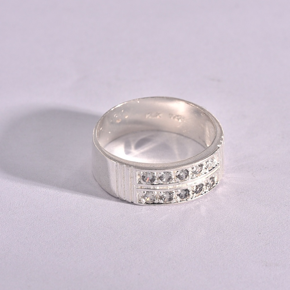 Zirconium Sterling Ring